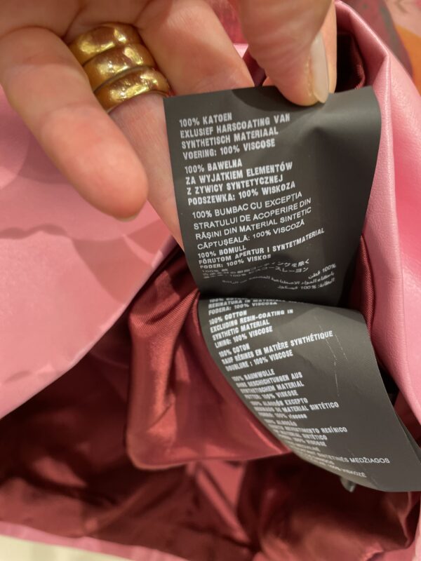 Prada mini abito “poster” taglia 40 It. - rosa fenicottero- - immagine 10