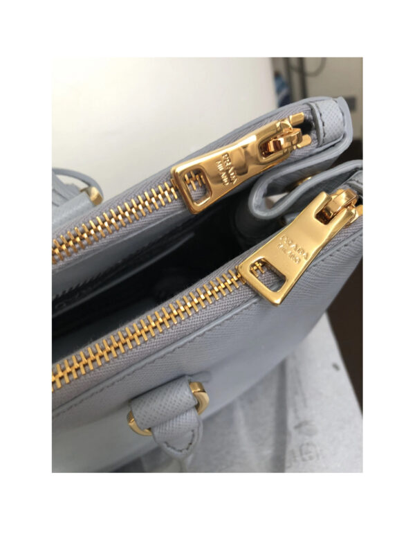 Prada Borsa Galleria Large - grigio - - immagine 10