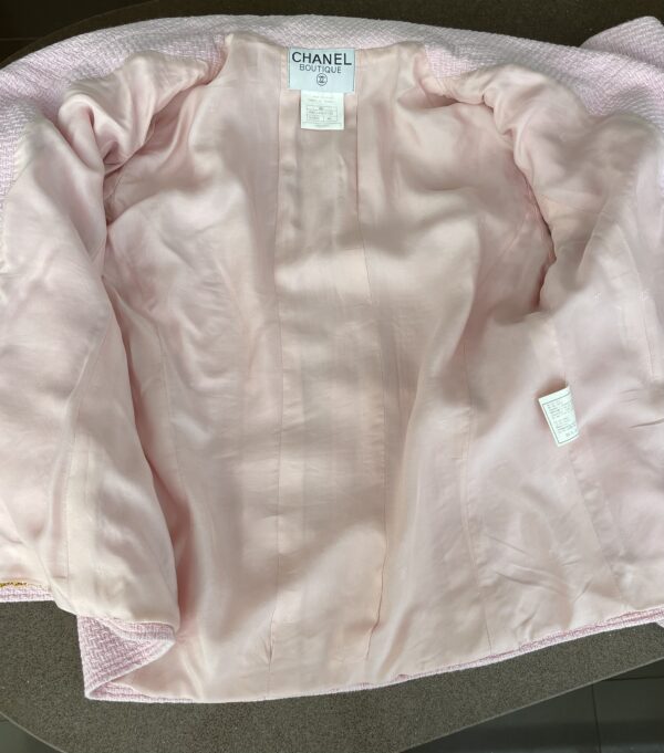 Chanel Tailleur Giacca e Gonna Collezione 96C - rosa - - immagine 10