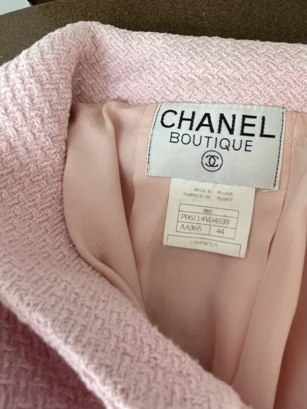 Chanel Tailleur Giacca e Gonna Collezione 96C - rosa - - immagine 8