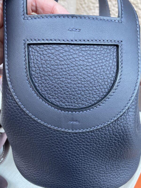 Hermès  Borsa In-the-Loop 18- blu- - immagine 5