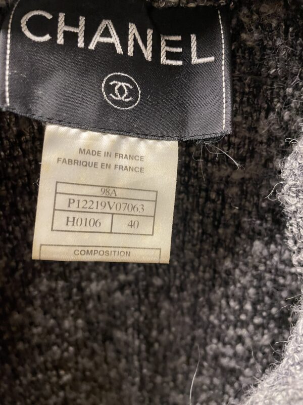 Chanel Giacca in Maglia 98A Fr. 40 - Grigio - - immagine 3