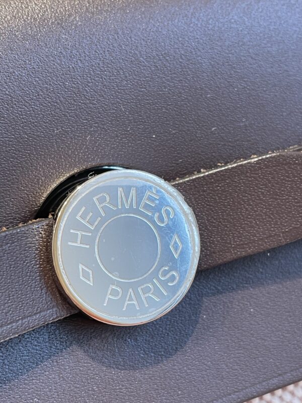 Hermès Herbag Zip 20 in tela - immagine 7