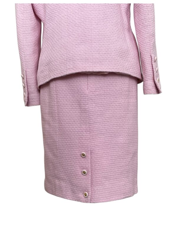 Chanel Tailleur Giacca e Gonna Collezione 96C - rosa - - immagine 14